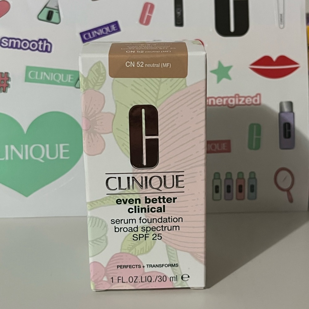 Clinique even better clinical serum foundation full coverage spf 25CN52 neutral